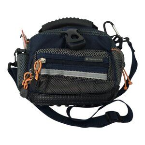 Samsonite Camera Camcorder Bag Multi-Pocket Shoulder Strap SB609BLU Blue Gray